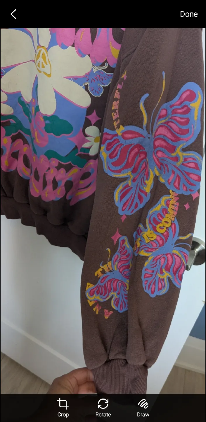 Bershka Oversized Graphic Print Hoodie image indicator(4)