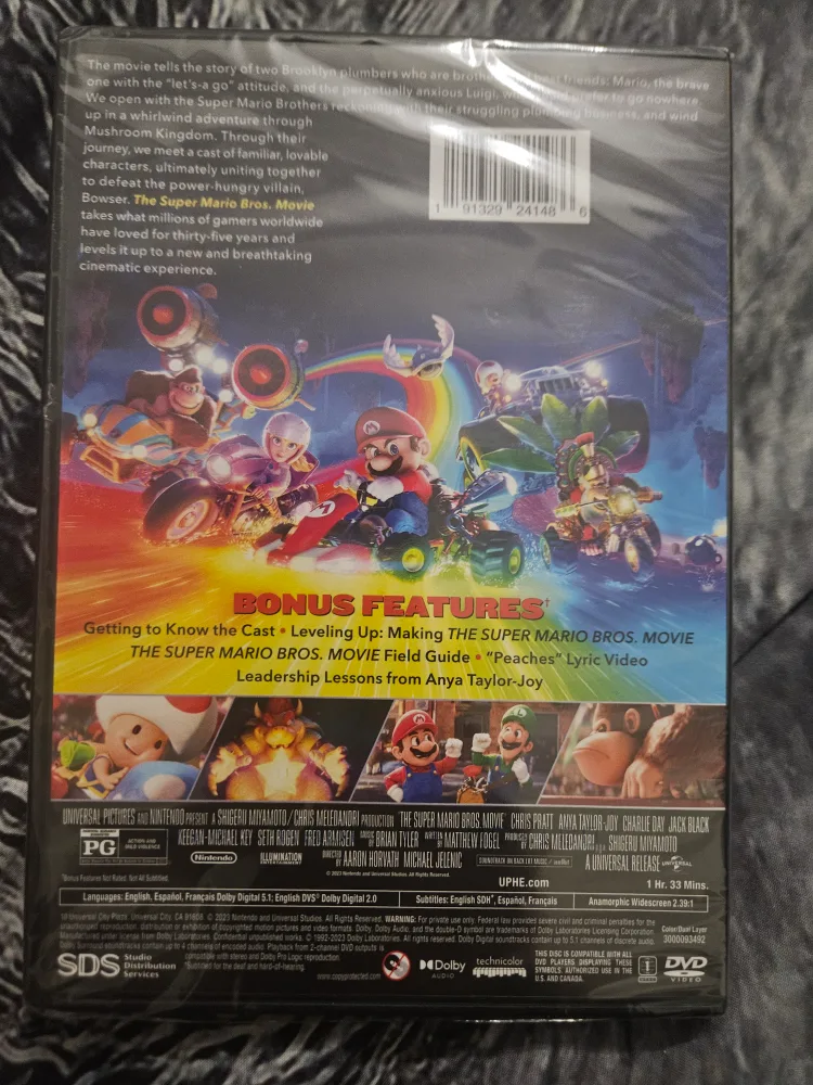 The Super Mario Bros. Movie (DVD) image indicator(2)