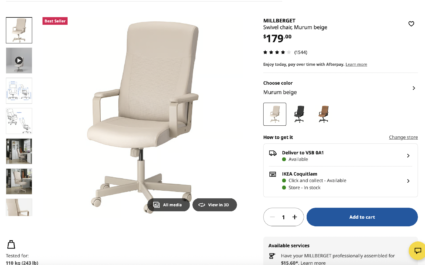 IKEA millberget chairs - photo 3