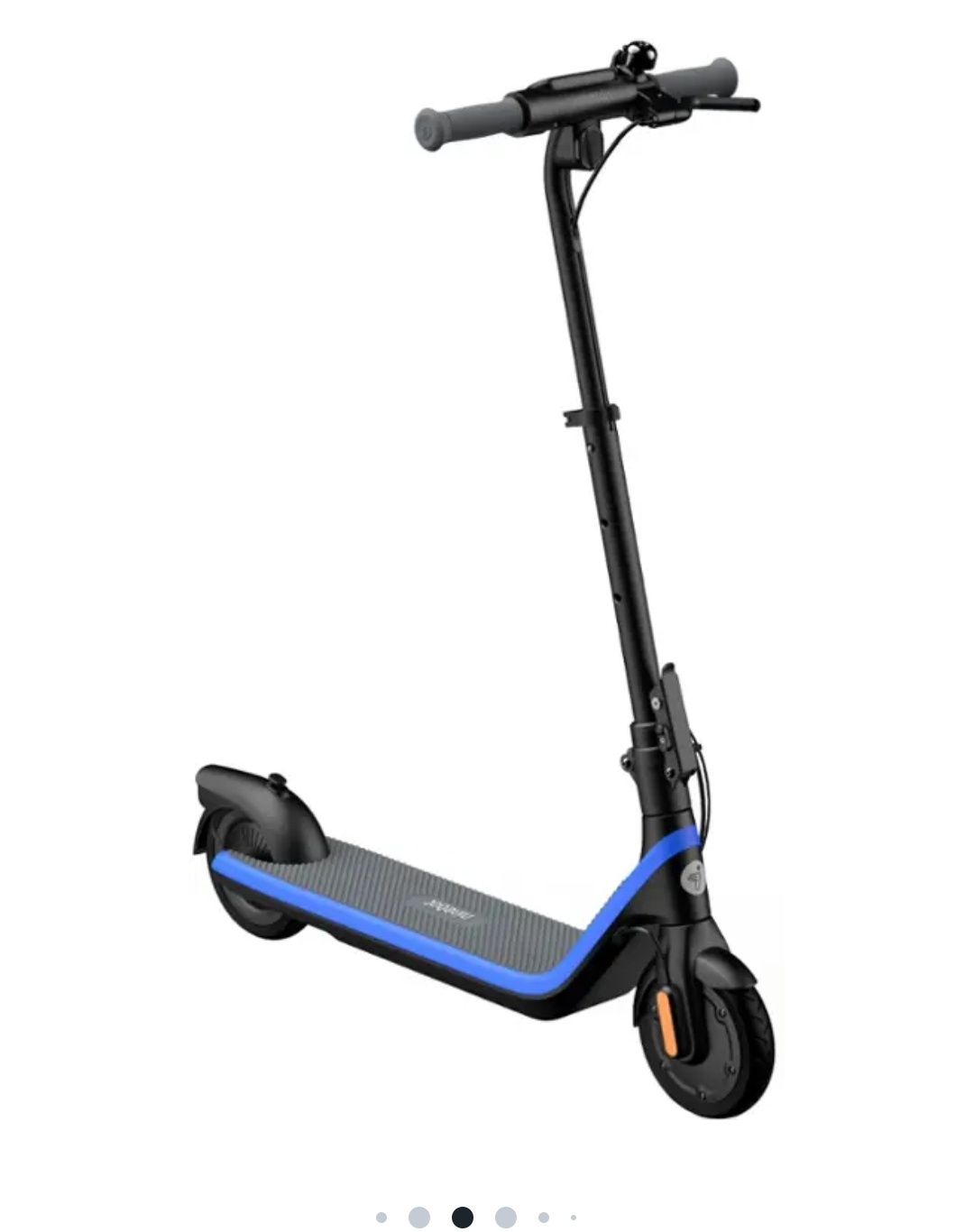 Segway - C2 Pro Kids Electric Scooter w/7.5 mi - Black - photo 2
