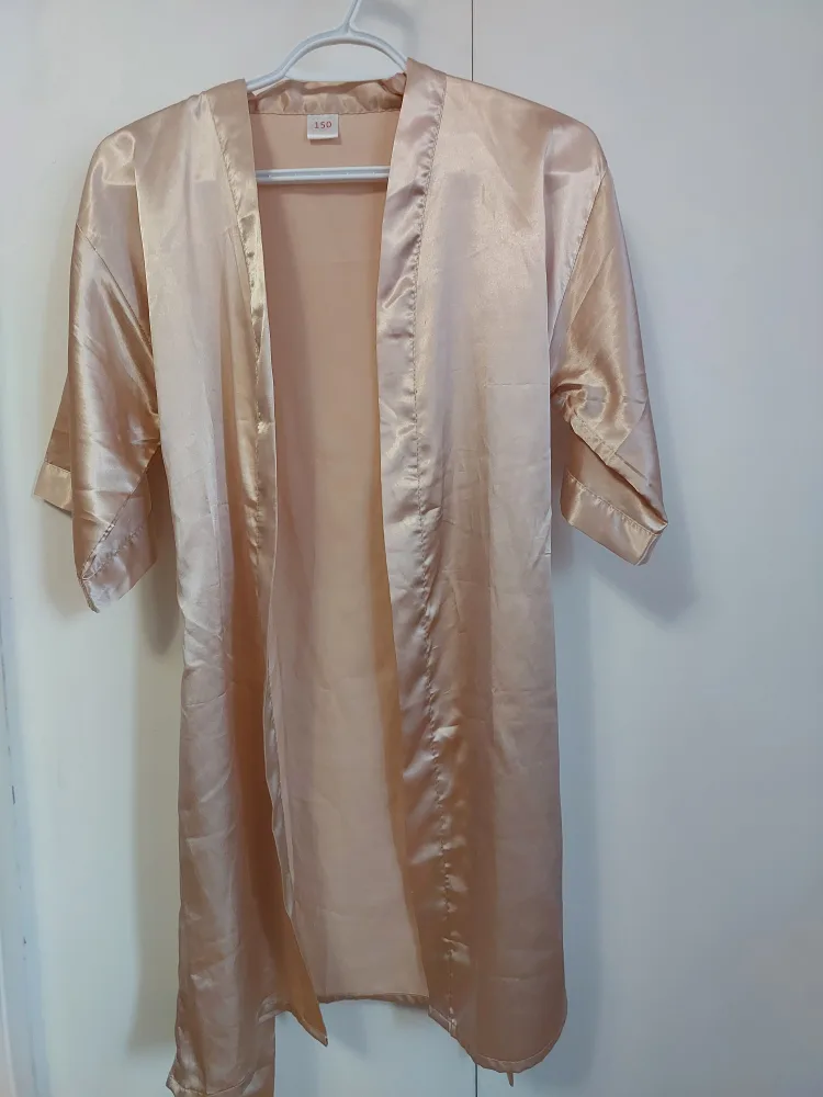 Champagne Satin Robe thumbnail