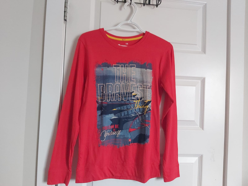 Boys' Long Sleeve Shirts - Size 130 - photo 3