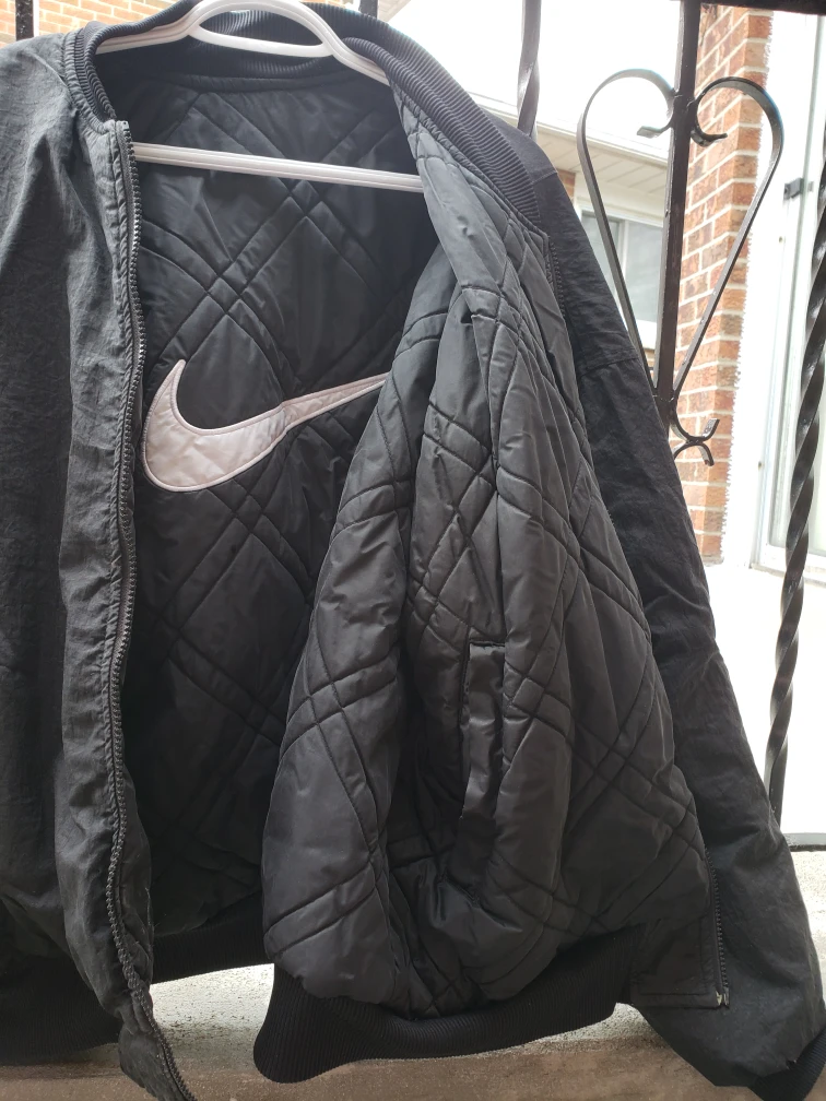 Nike Black Bomber Jacket - photo 2