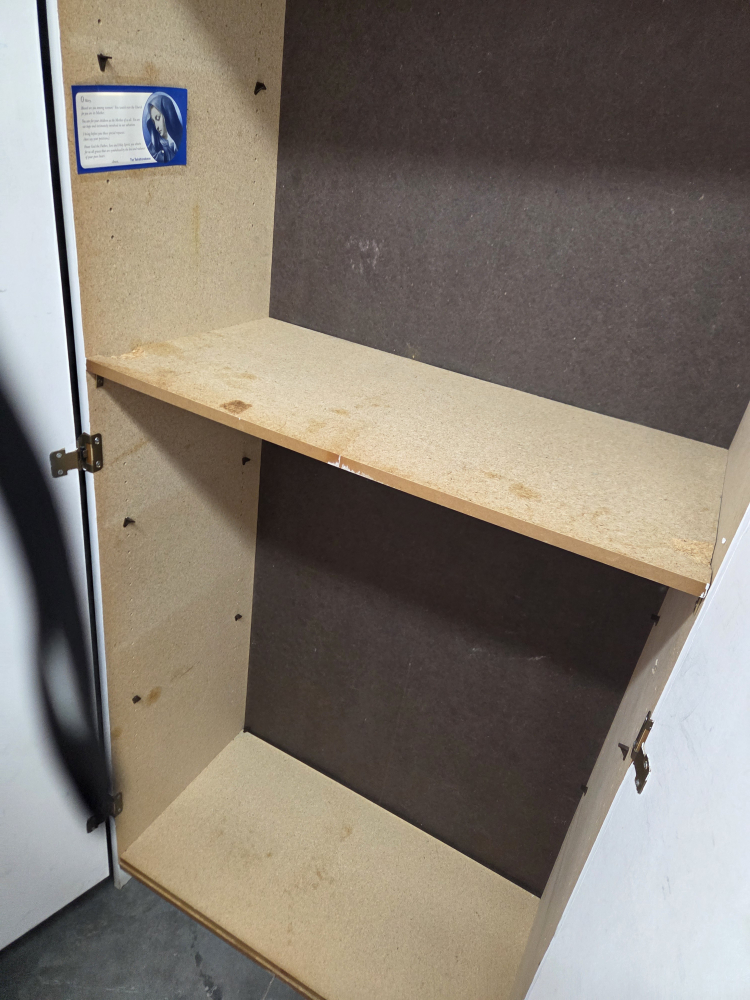 White Wardrobe Cabinet - photo 2