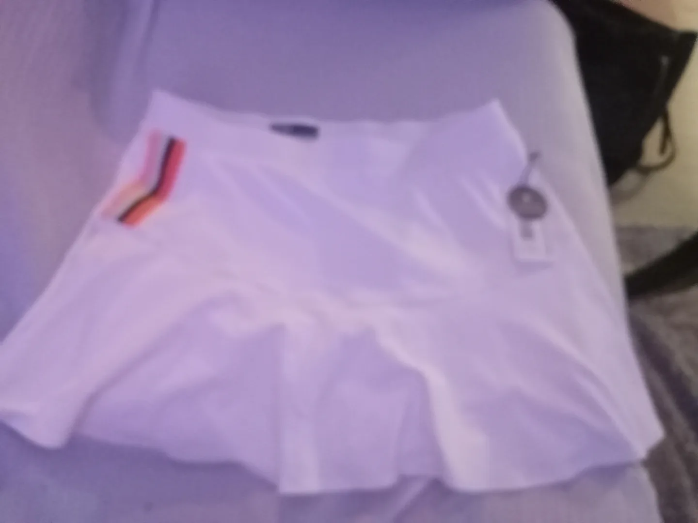 Lija Style White Tennis Skirt - Size M image indicator(2)