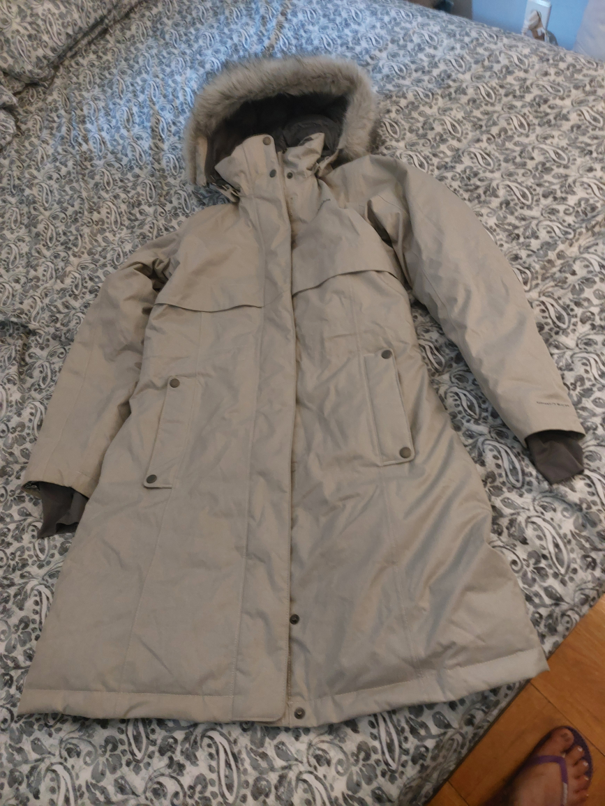 Columbia Winter Coat with Fur Hood