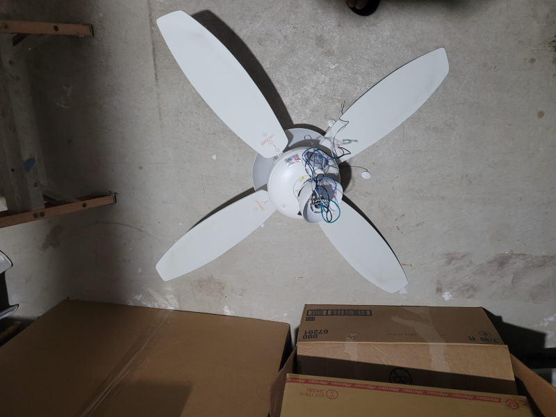 Ceiling Fan - White - photo 2