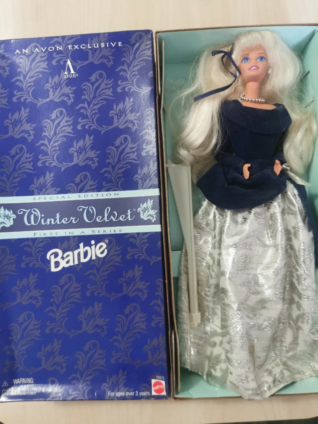 Avon Exclusive Winter Velvet Barbie - Special Edition thumbnail