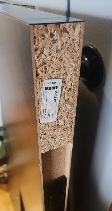 IKEA Lack Wall Shelf - Black-Brown image indicator(4)