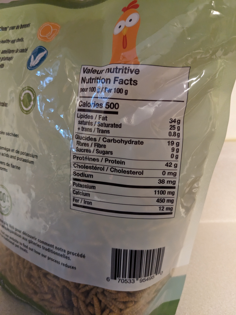 Choix Nature Dried Black Soldier Fly Mealworm Larvae - photo 4