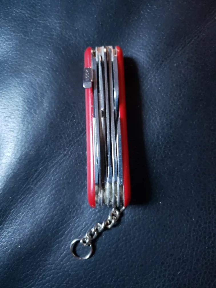 Vintage Wenger Delmont Swiss Army Knife multi-tool image indicator(5)