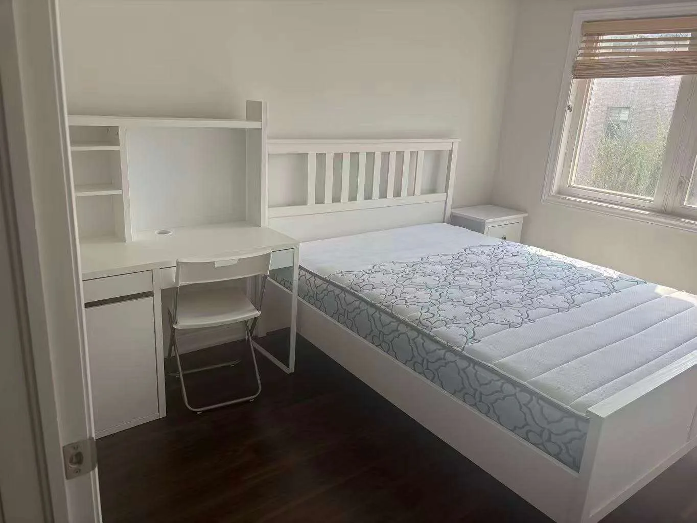 Bed Frame, Mattress, Nightstand thumbnail
