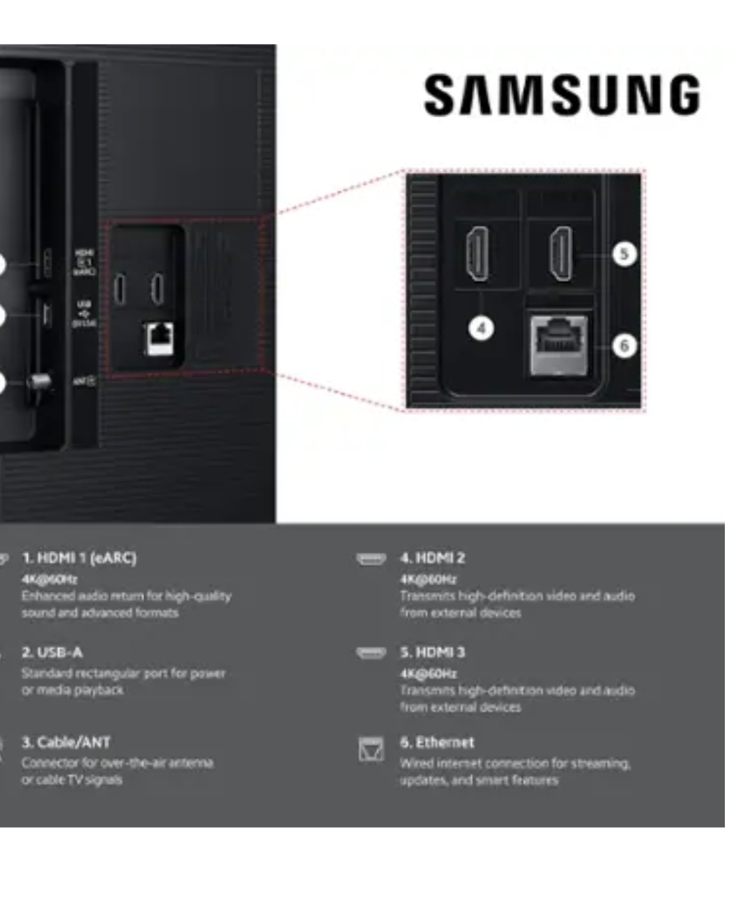 SAMSUNG  85" Class Crystal UHD U8000F 4K Smart TV (2025) - photo 3