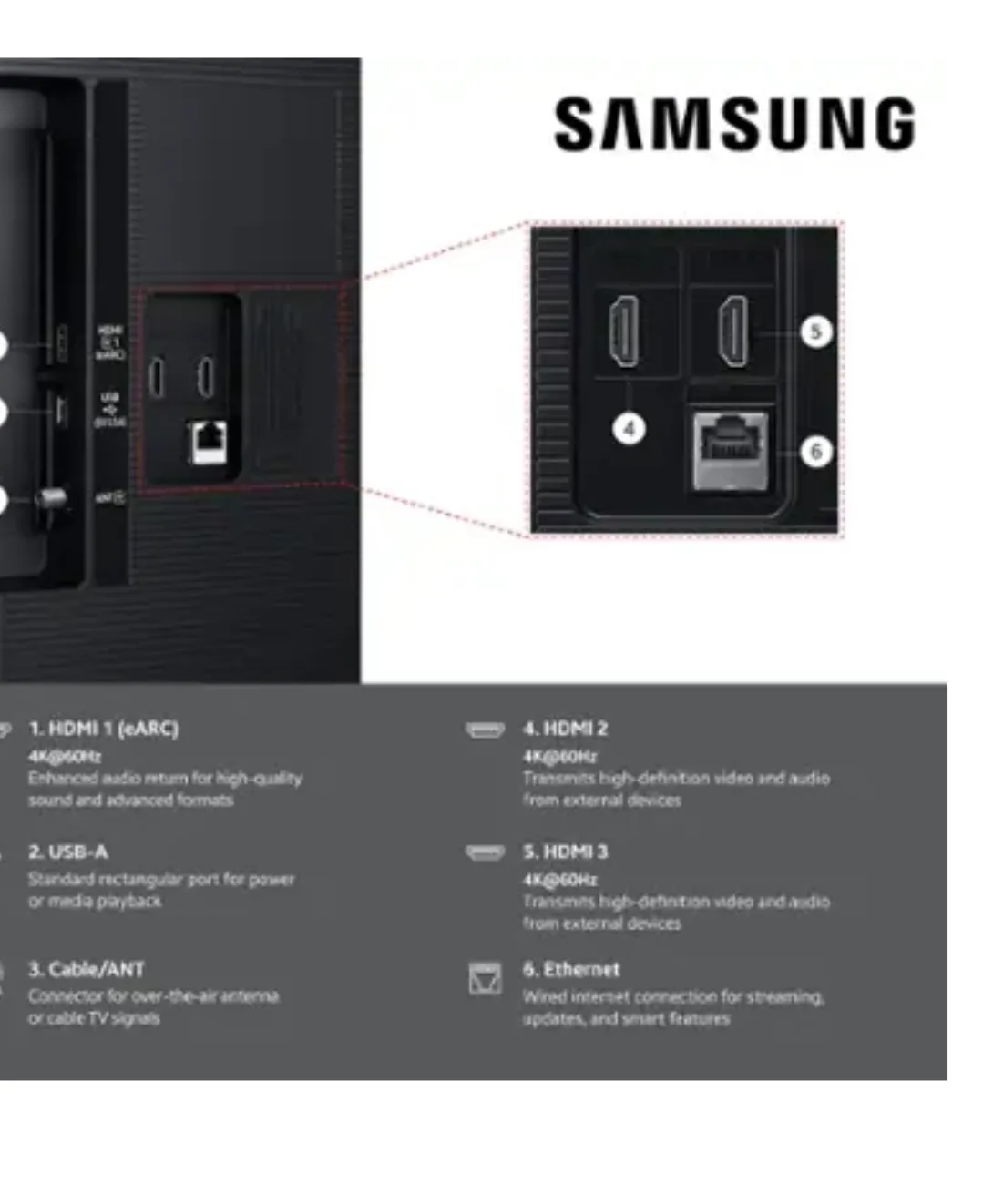 SAMSUNG  85" Class Crystal UHD U8000F 4K Smart TV (2025) image indicator(3)