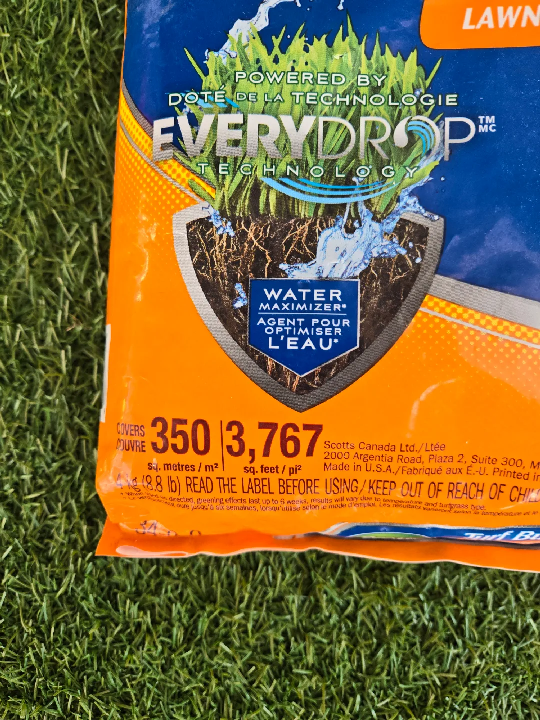 Brand new scotts turf builder grass lawn food 4kg bag image indicator(4)