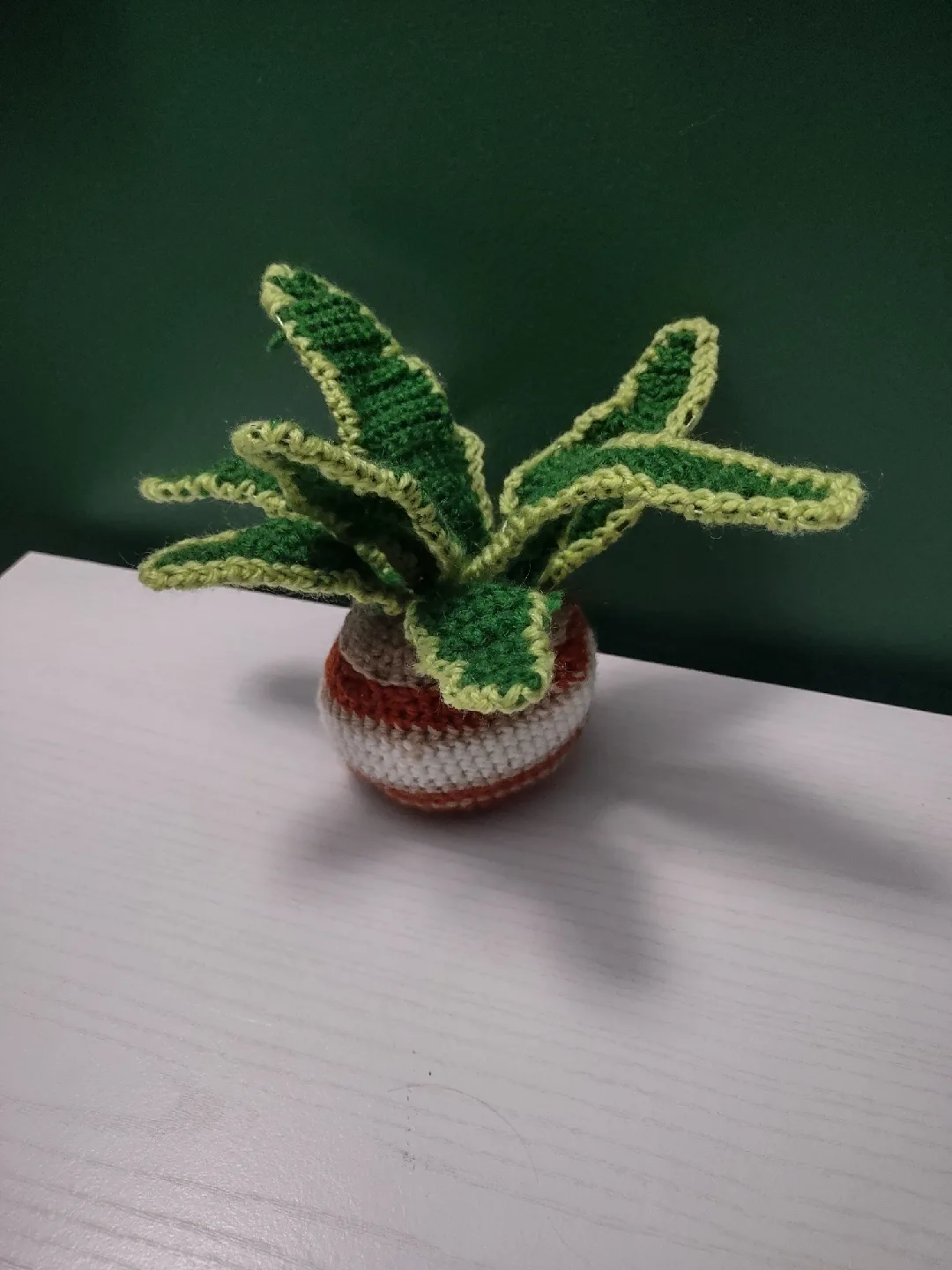 Crocheted Snake Plant thumbnail