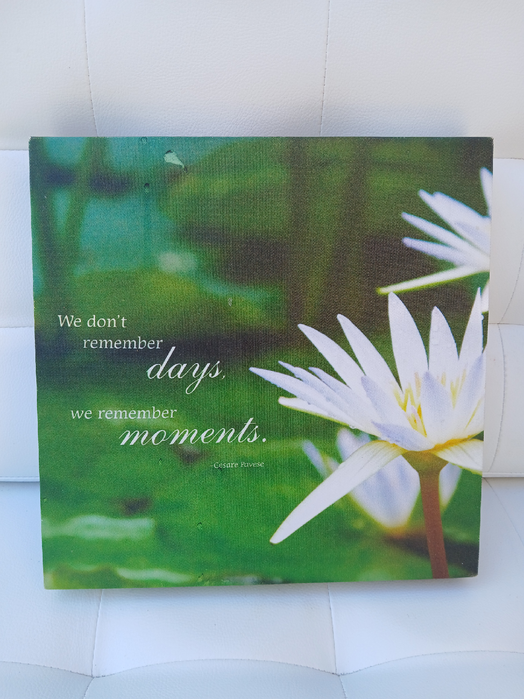 Wall Art Canvas - Remember Moments