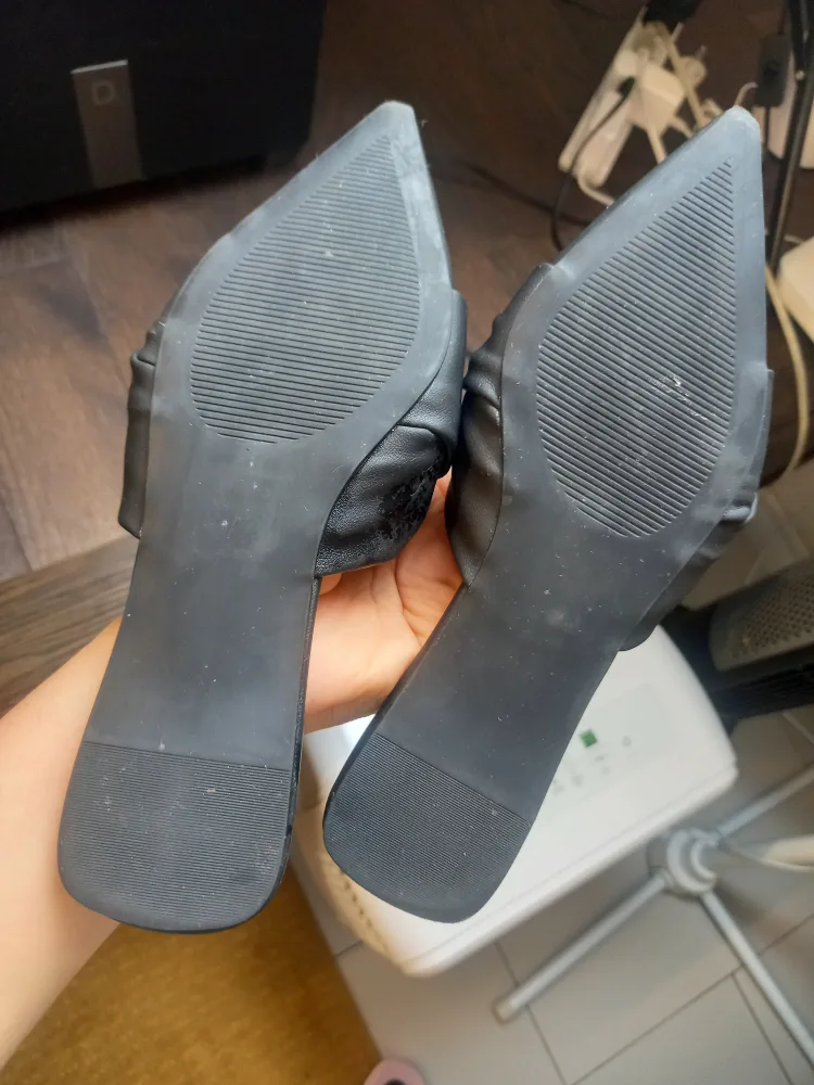 Call It Spring Black Mules Size 5 image indicator(3)