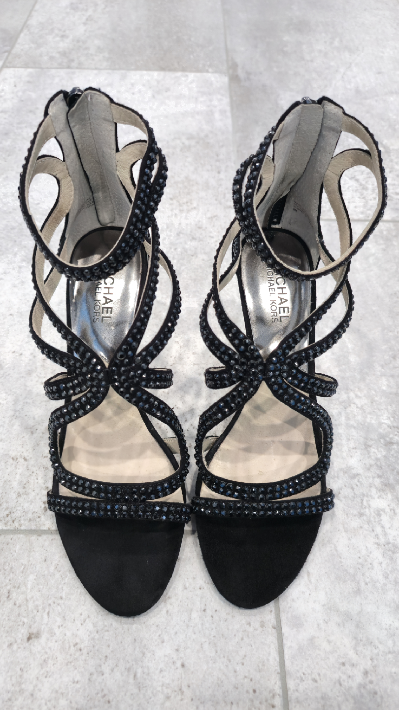 Michael Kors Embellished Suede Sandals - photo 4