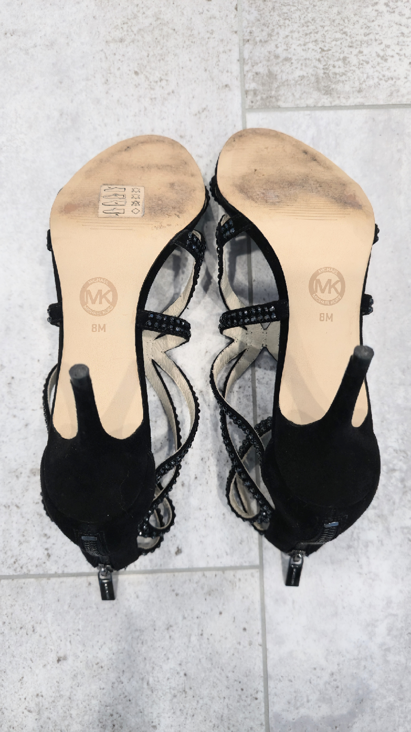 Michael Kors Embellished Suede Sandals - photo 5
