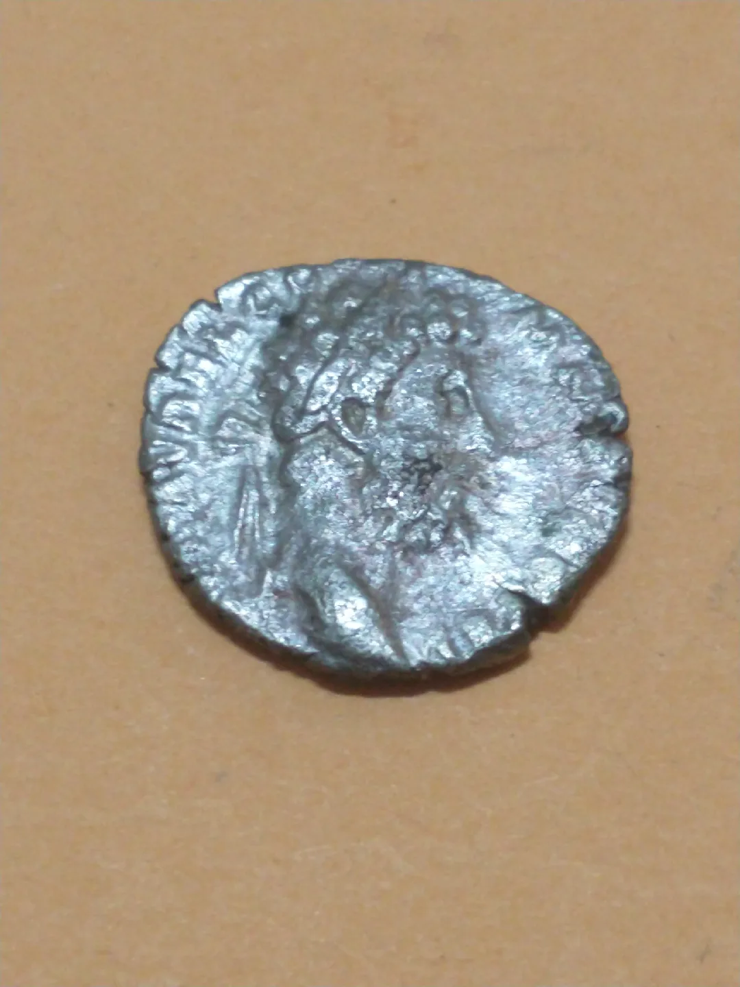Lovely Unattributed Roman Empire silver coin circa 3rd century thumbnail