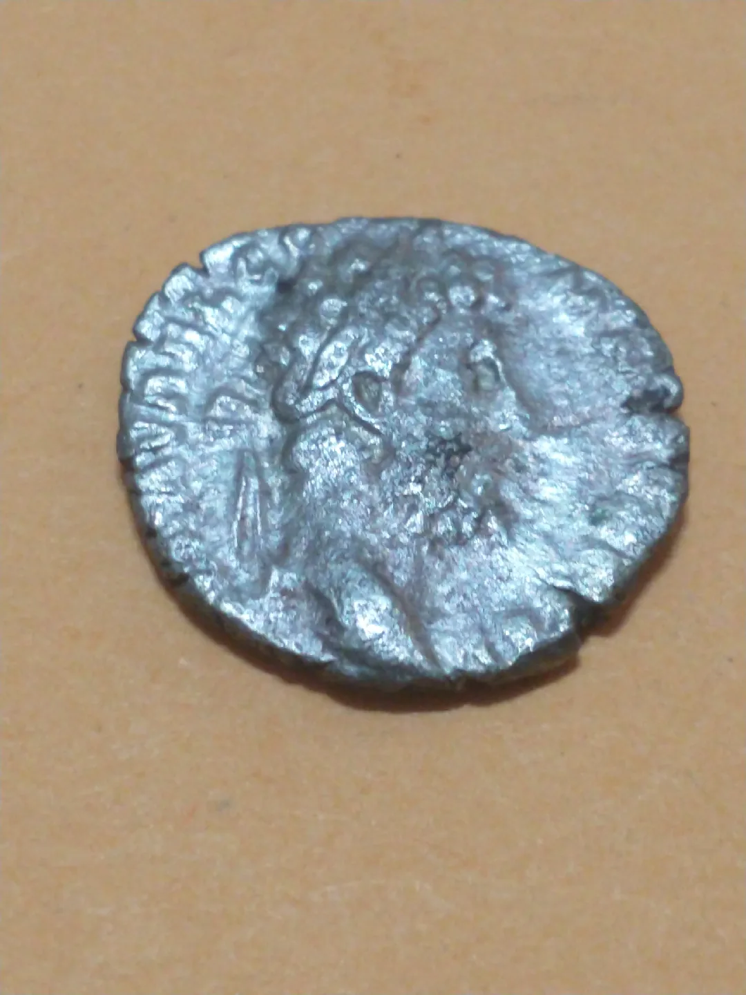 Lovely Unattributed Roman Empire silver coin circa 3rd century image indicator(2)