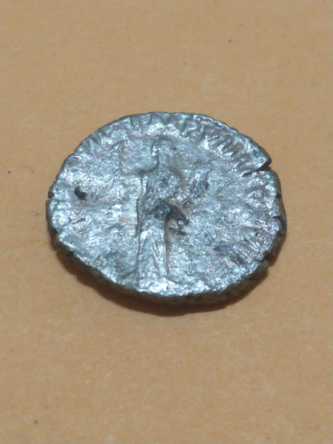 Lovely Unattributed Roman Empire silver coin circa 3rd century image indicator(5)