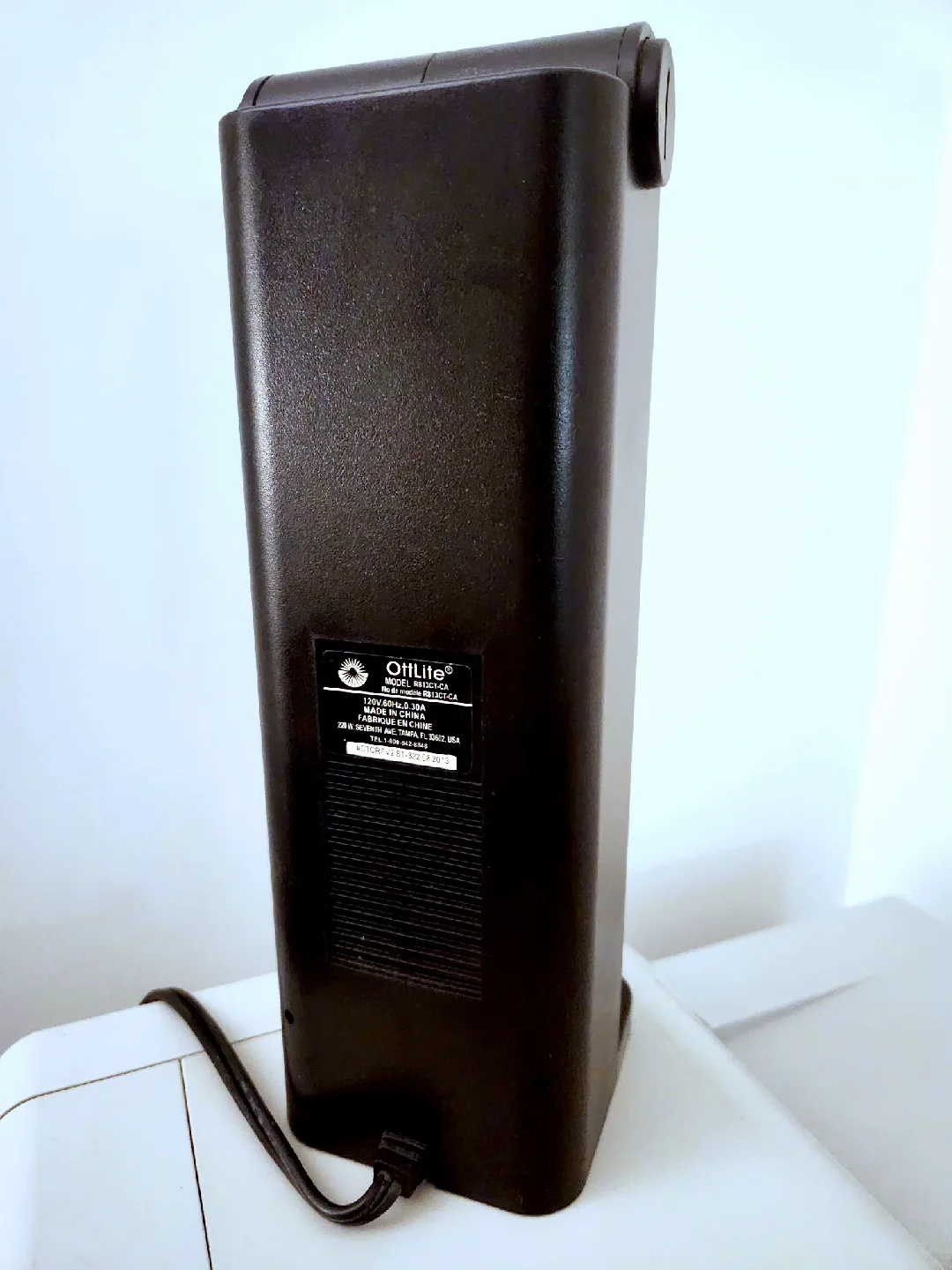 Like-new OttLite LED Desk Lamp - Black image indicator(4)