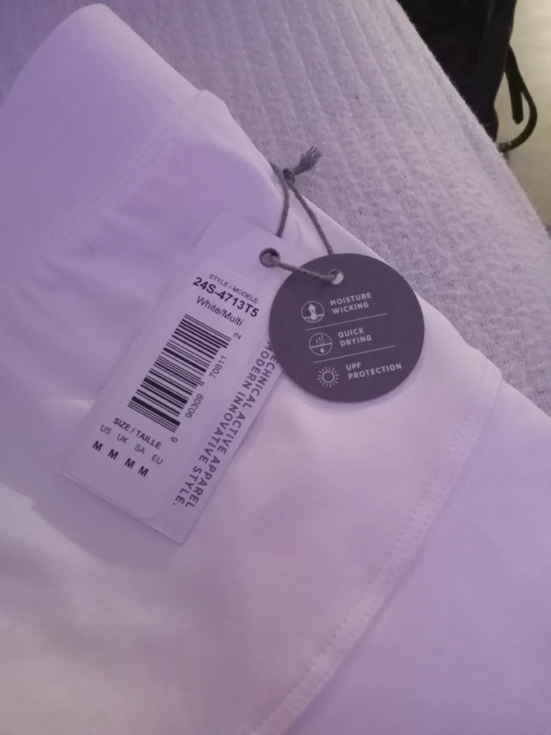 Lija Style White Tennis Skirt - Size M image indicator(4)