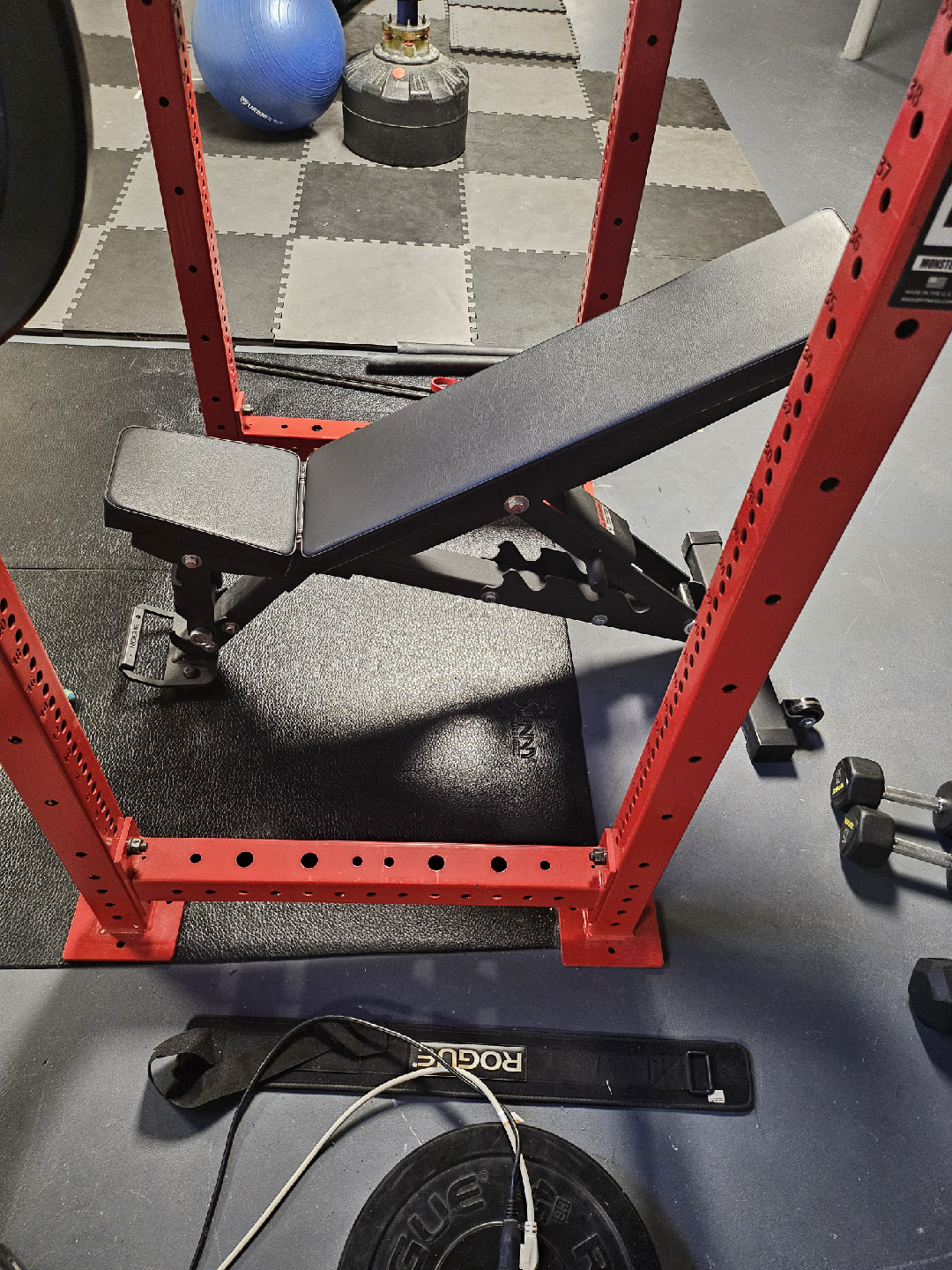 Rogue Fitness Power Rack & Bench - photo 2