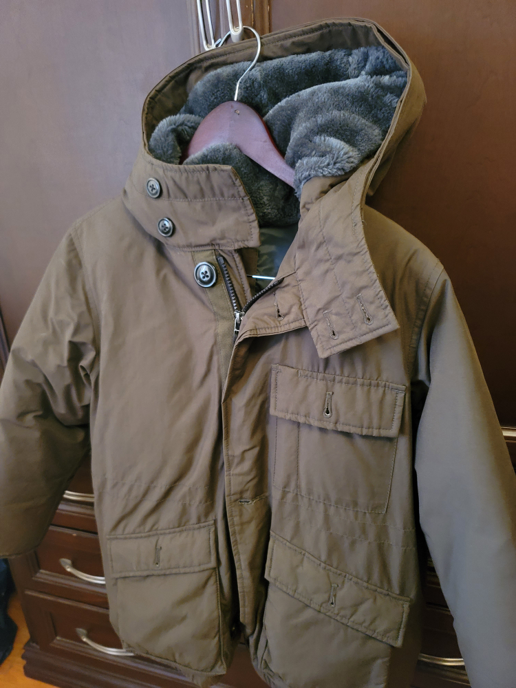 GapKids Olive Green Winter Parka - Size L (10)