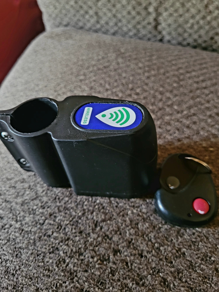 wireless bicycle ebike scooter alarm - photo 2