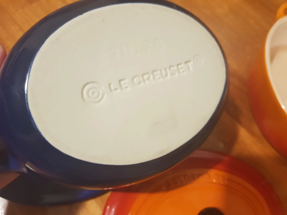 Le Creuset Mini Cocottes - Blue & Orange - photo 4