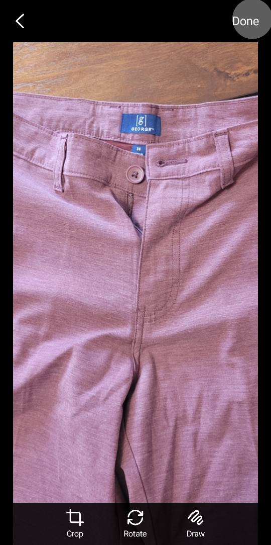 George Men's Shorts - Size 34 - photo 3