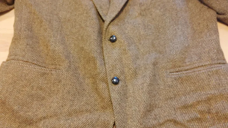 Vintage Harris Tweed herringbone Blazer image indicator(3)