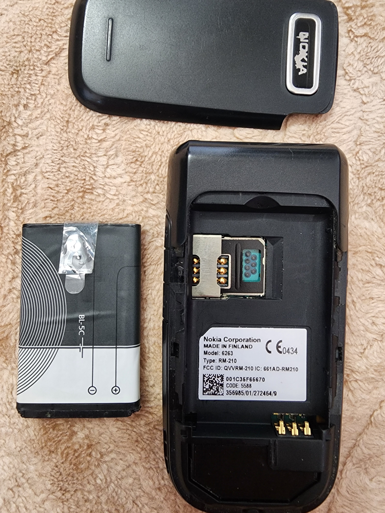 Nokia 6265 Cell Phone - photo 3