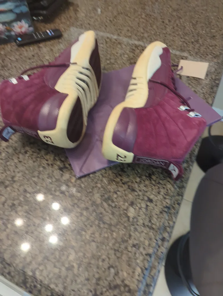 Jordan 12 Retro Bordeaux Size 9 image indicator(2)