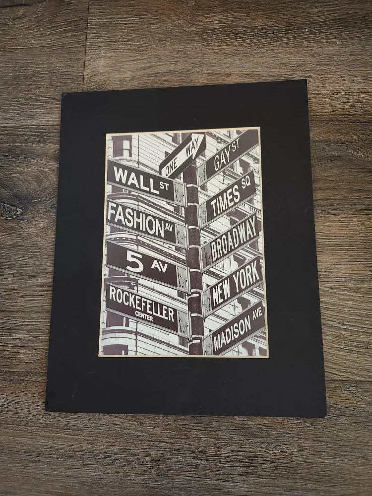 NYC Street Signs Print 🥕 thumbnail