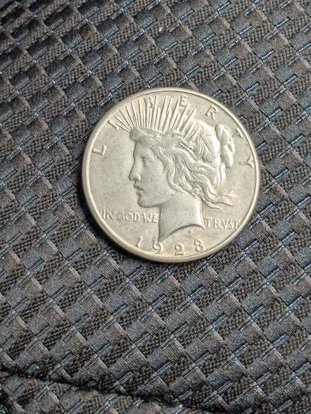 1923 Peace San Francisco Silver Dollar thumbnail