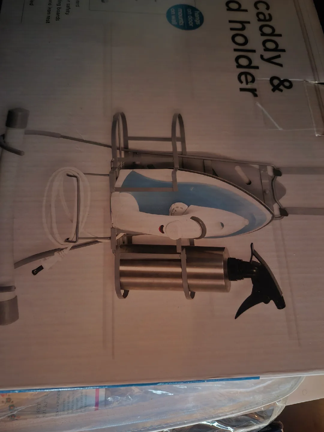 Ironing Board Caddy & Iron Holder thumbnail
