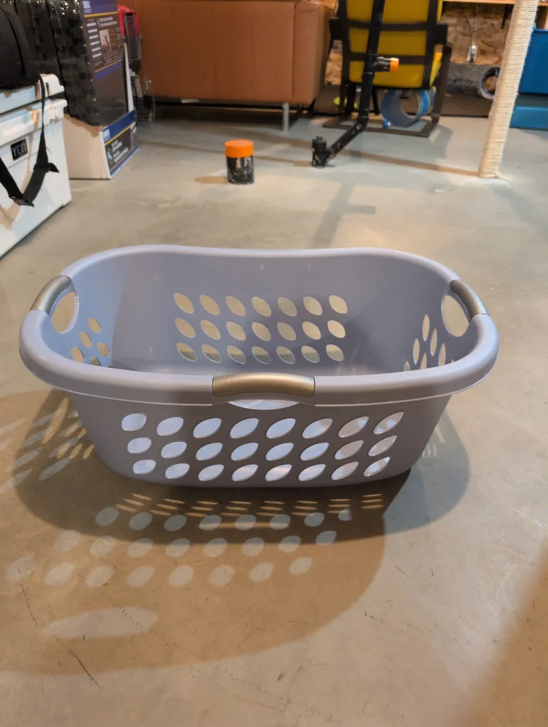 Grey Laundry Basket🥕
