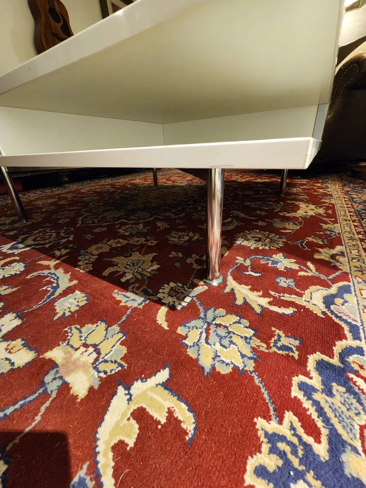 Wayfair High Gloss White Coffee Table image indicator(5)