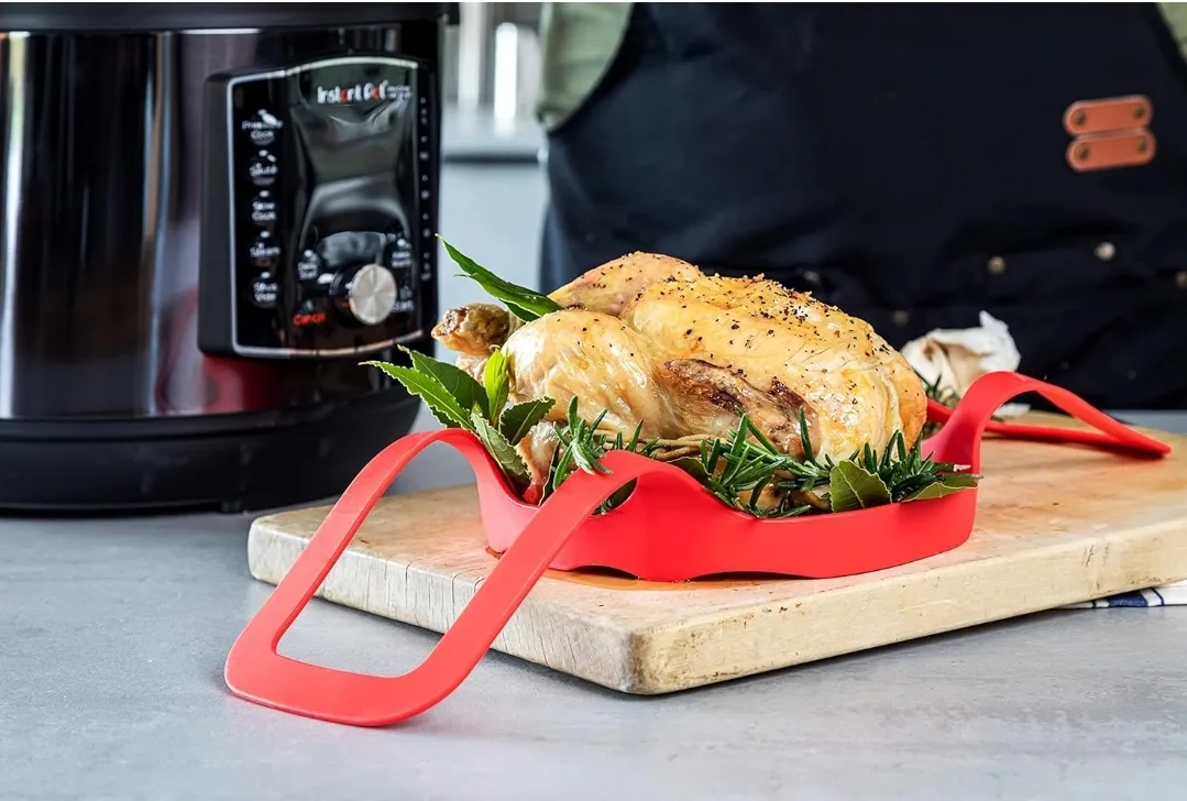 Instant Pot Silicone Bakeware Sling - Red image indicator(4)