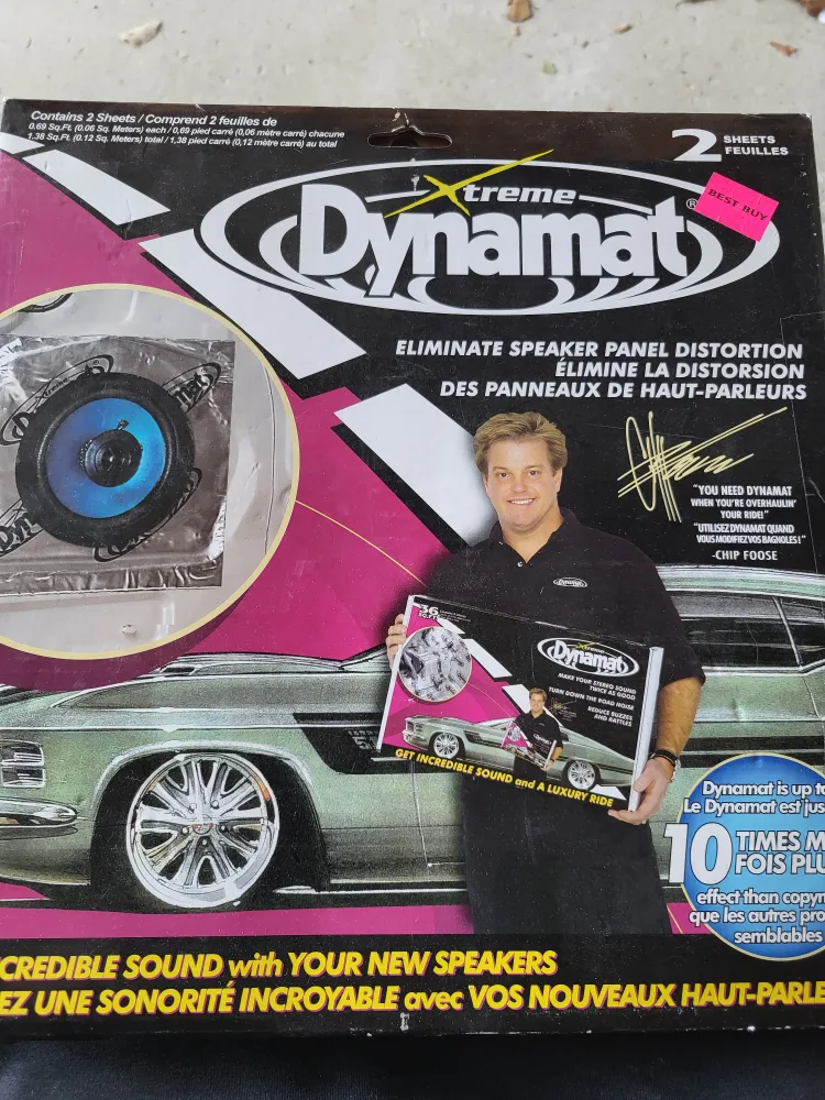 Dynamat Xtreme Speaker Kit - 2 Sheets thumbnail