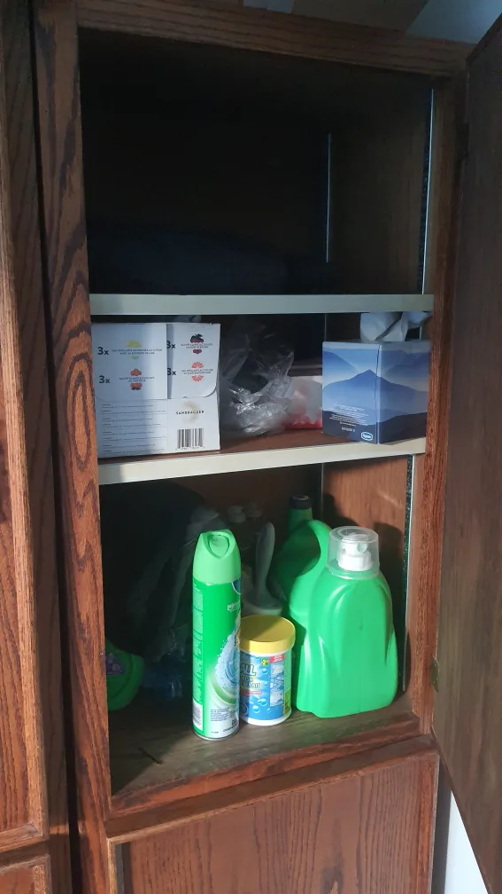 Wooden Wardrobe with Doors and Drawers image indicator(3)