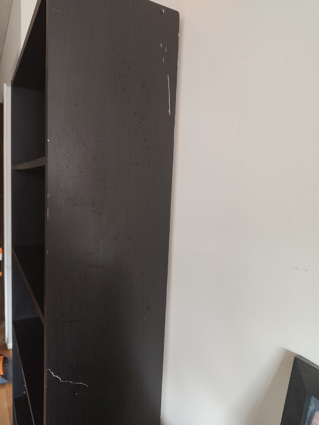 Ikea Tall 5 shelf bookcase - Black - photo 3