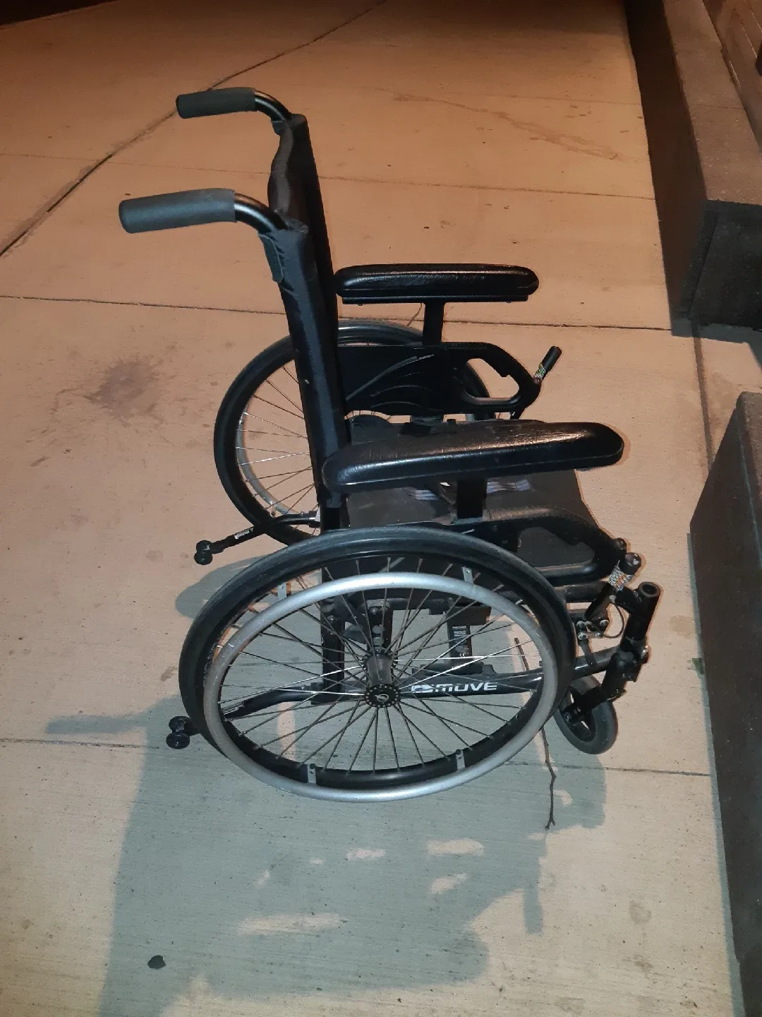Quickie Wheelchair - Black thumbnail