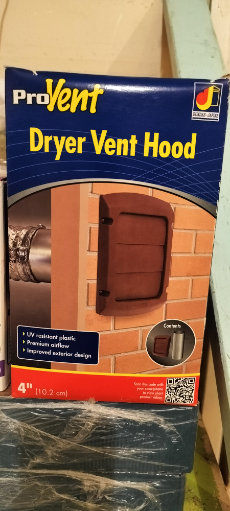 ProVent Dryer Vent Hood - 4 inch