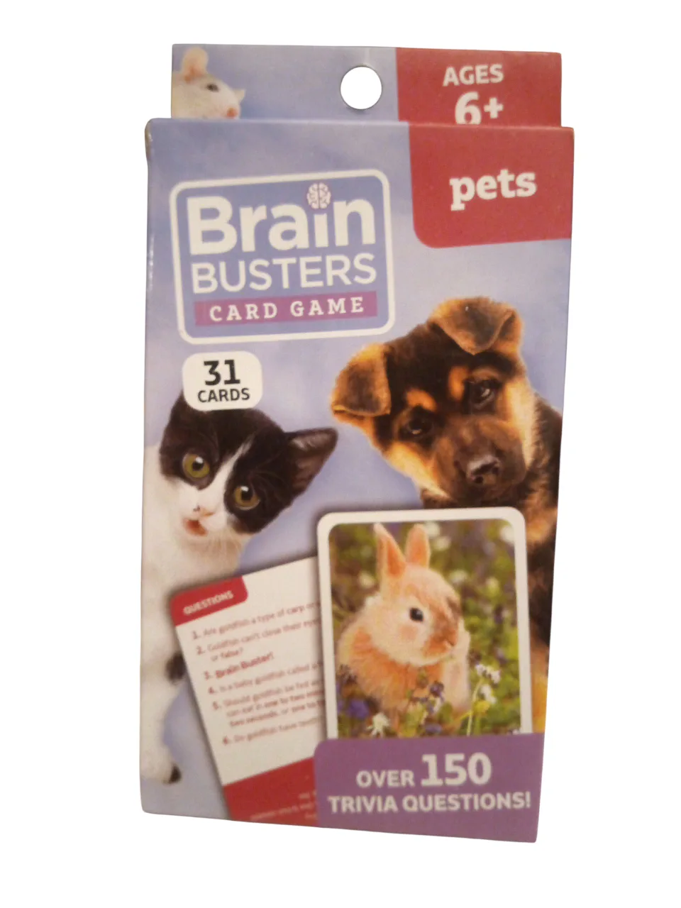 Brain Busters Pets Card Game - Ages 6+ thumbnail