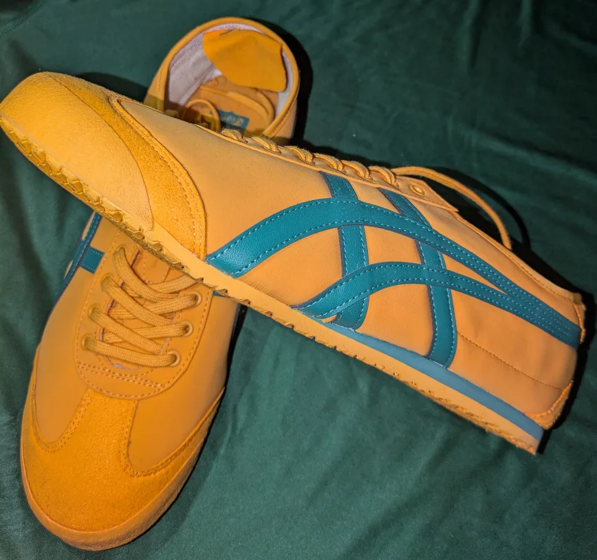 Onitsuka Tiger Mexico 66 Yellow/Blue Sneakers image indicator(2)